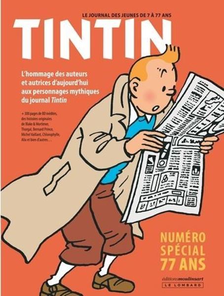 Bild von Gauthier Van Meerbeeck; Camille Monnart: Tintin: Le Journal des Jeunes de 7 à 77 ans
