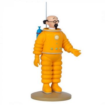 Bild von Tim und Struppi Comicfigur: Professor Bienlein als Astronaut, 15cm