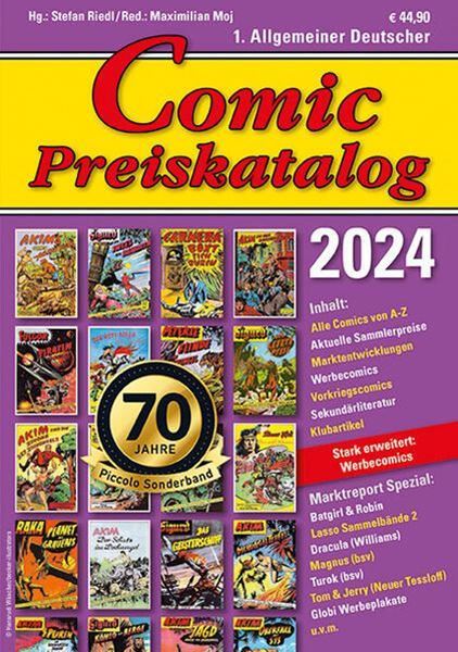 Bild von Riedl, Stefan (Hrsg.): Comic Preiskatalog 2024 HC