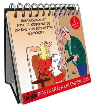 Bild von Stein, Uli: Uli Stein Postkartenkalender 2025