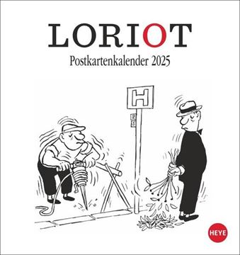 Bild von Loriot (Künstler): Loriot Postkartenkalender 2025
