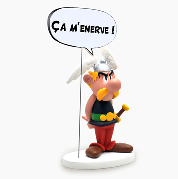 Bild von Asterix Comicfigur: Collection Bulles: Ca m'enerve!