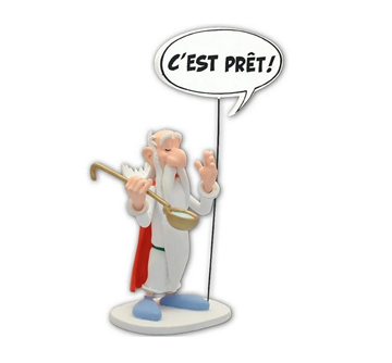 Bild von Asterix Comicfigur: Collection Bulles: C'est prêt!
