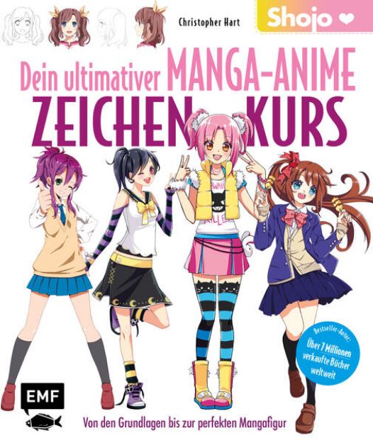 Bild zu Dein ultimativer Manga-Anime-Zeichenkurs - Shojo - Von den Grundlagen bis zur perfekten Mangafigur von Christopher Hart