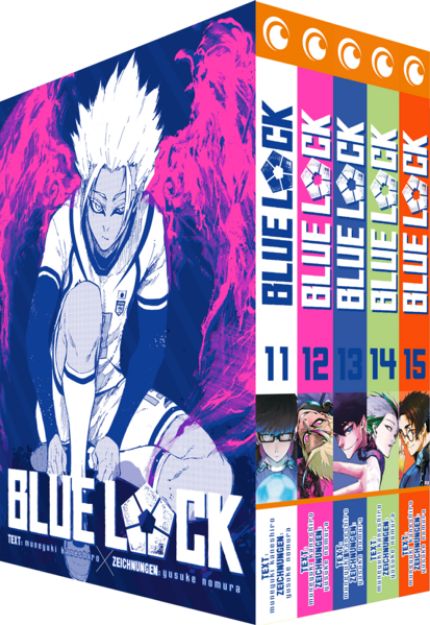 Bild zu Blue Lock - Band 11-15 im Sammelschuber von Yusuke Nomura