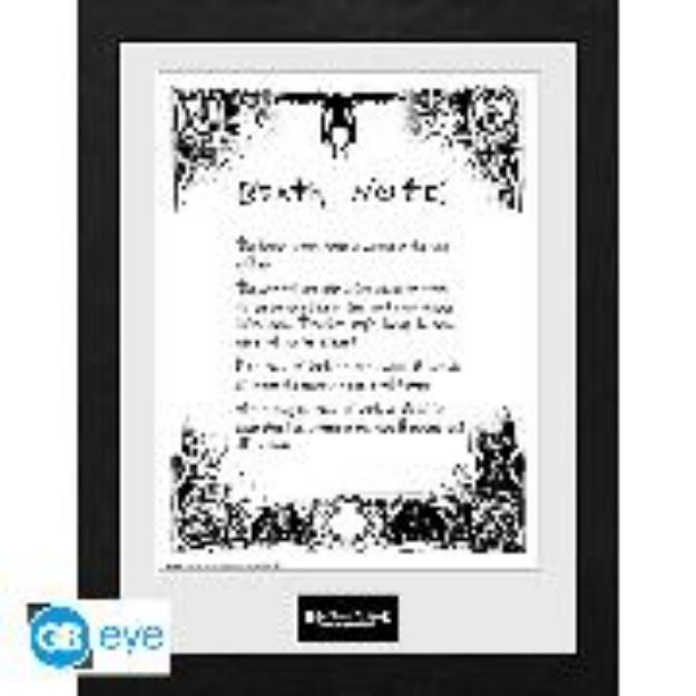 Bild zu DEATH NOTE - Framed print "Death Note"