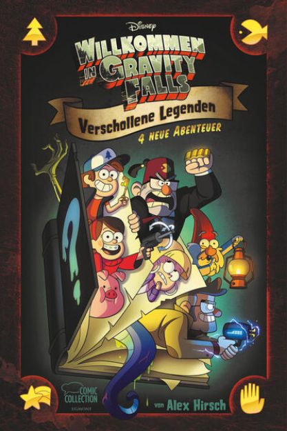 Bild zu Gravity Falls - Verschollene Legenden 4 neue Abenteuer von Alex Hirsch