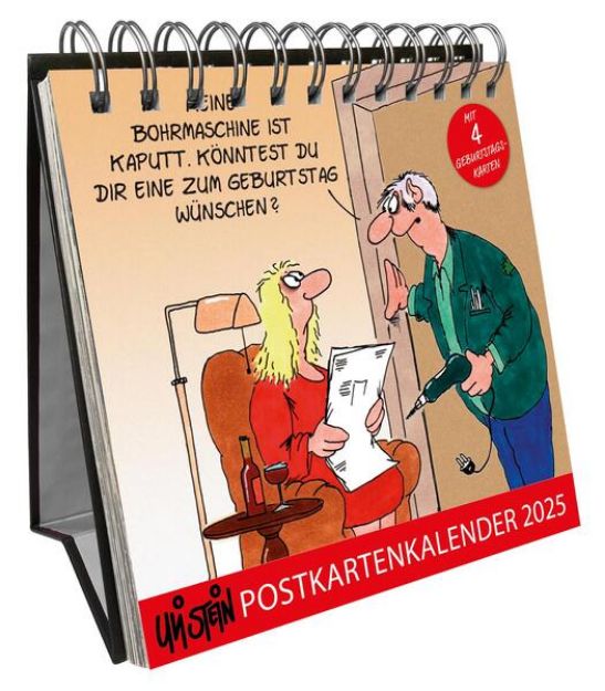 Bild zu Uli Stein Postkartenkalender 2025 von Uli Stein