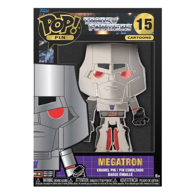 Bild von Transformers POP! Ansteck-Pin Megatron, 10 cm