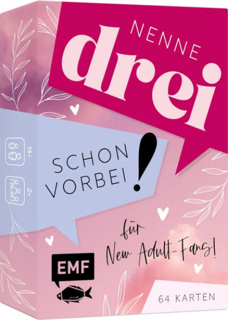 Bild von Kartenspiel: Nenne drei - schon vorbei! ... für New Adult-Fans!