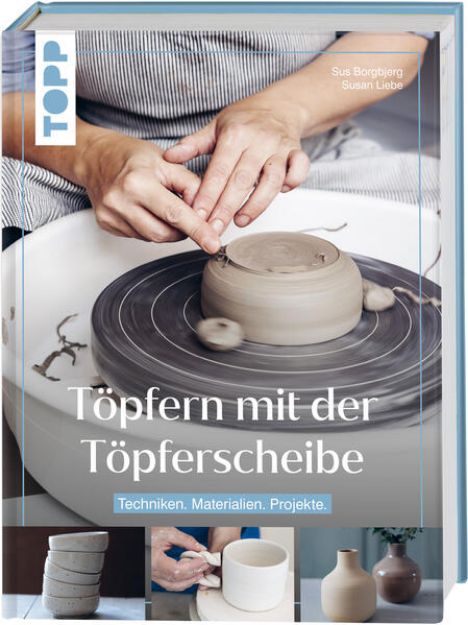 Bild von Töpfern mit der Töpferscheibe von Sus Borgbjerg