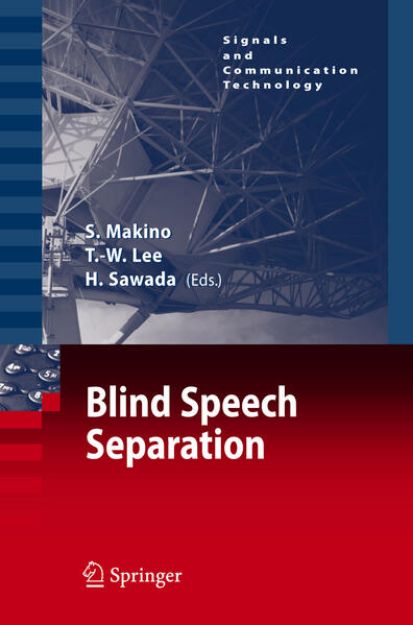 Bild von Blind Speech Separation von Shoji (Hrsg.) Makino