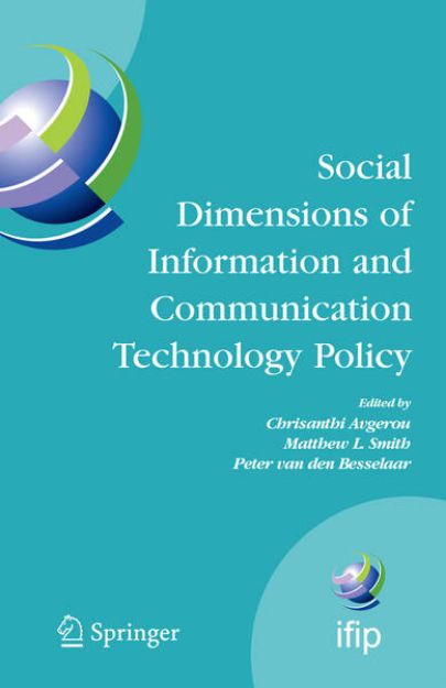 Bild zu Social Dimensions of Information and Communication Technology Policy von Chrisanthi (Hrsg.) Avgerou