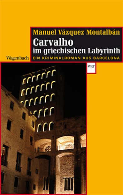 Bild von Carvalho im griechischen Labyrinth von Manuel Vázquez Montalbán