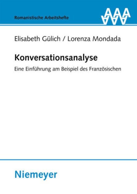 Bild von Konversationsanalyse von Elisabeth Gülich