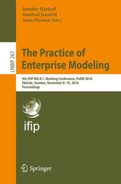 Bild von The Practice of Enterprise Modeling von Jennifer (Hrsg.) Horkoff