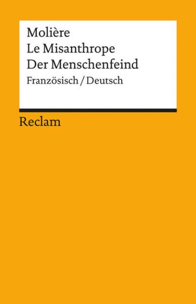 Bild zu Le Misanthrope /Der Menschenfeind. Franz. /Dt von Molière