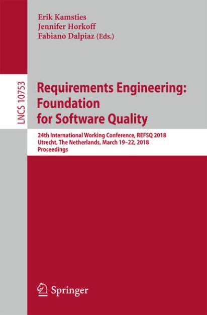 Bild von Requirements Engineering: Foundation for Software Quality von Erik (Hrsg.) Kamsties