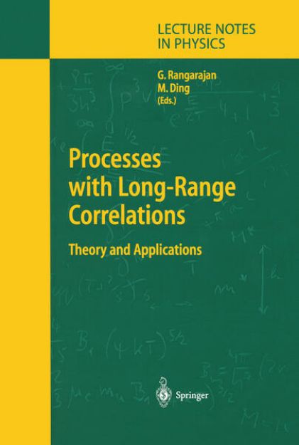 Bild von Processes with Long-Range Correlations von Govindan (Hrsg.) Rangarajan