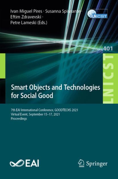 Bild von Smart Objects and Technologies for Social Good von Ivan Miguel (Hrsg.) Pires