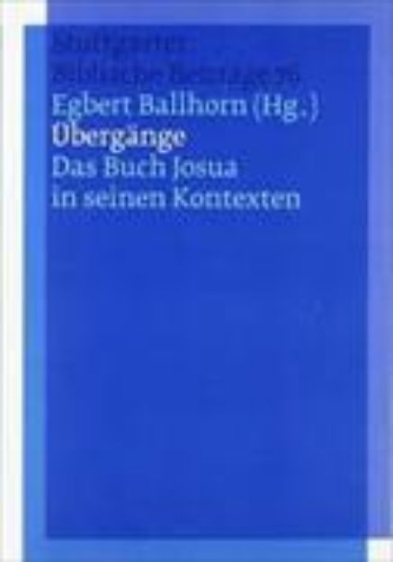 Bild von Übergänge von Egbert (Hrsg.) Ballhorn