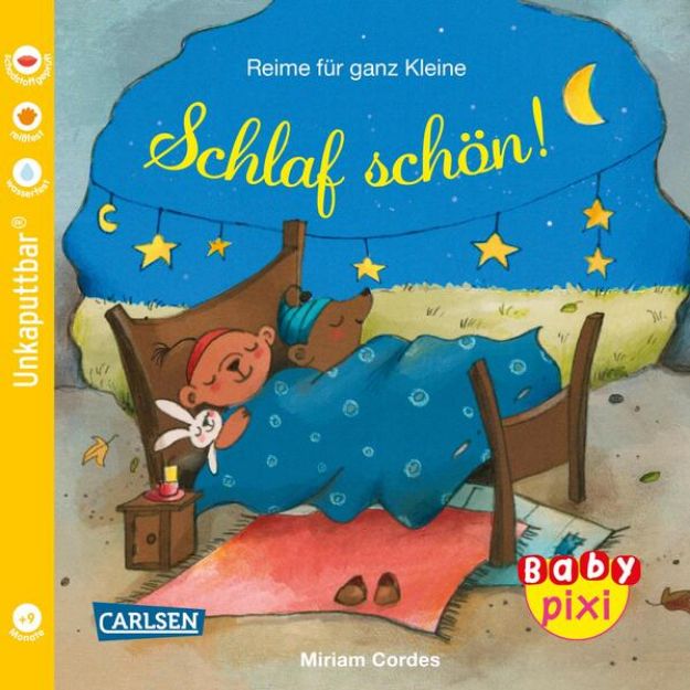 Bild von Baby Pixi (unkaputtbar) 99: Reime für ganz Kleine: Schlaf schön! von Miriam (Illustr.) Cordes