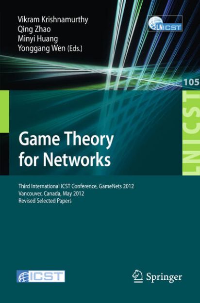 Bild von Game Theory for Networks von Vikram (Hrsg.) Krishnamurthy