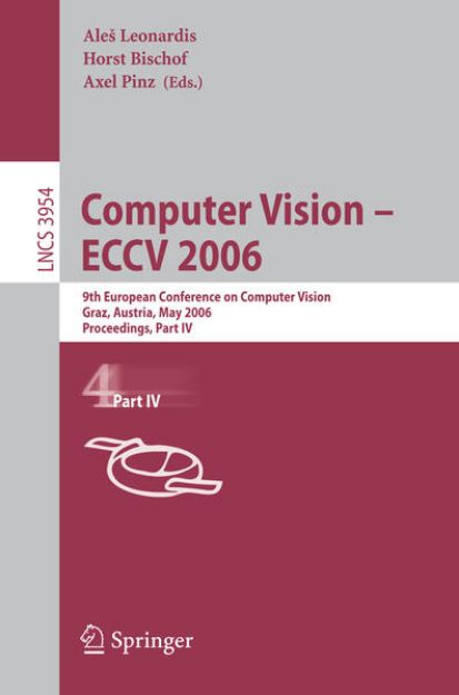 Bild von Computer Vision -- ECCV 2006 von Ales (Hrsg.) Leonardis