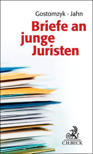 Bild von Briefe an junge Juristen von Tobias (Hrsg.) Gostomzyk