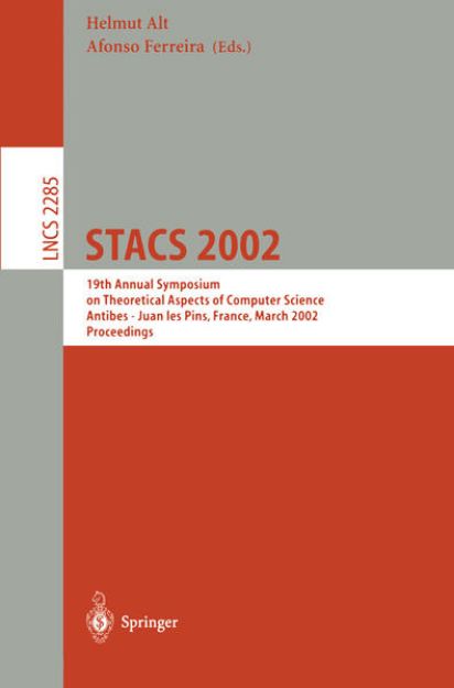 Bild zu STACS 2002 von Helmut (Hrsg.) Alt