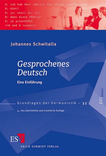 Bild von Gesprochenes Deutsch von Johannes Schwitalla