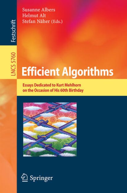 Bild von Efficient Algorithms von Susanne (Hrsg.) Albers