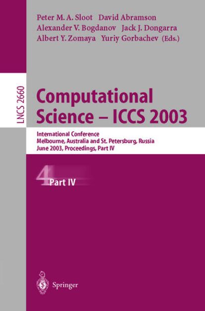 Bild zu Computational Science - ICCS 2003 von Peter M.A. (Hrsg.) Sloot