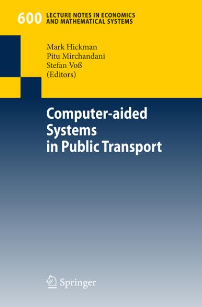 Bild von Computer-aided Systems in Public Transport von Mark (Hrsg.) Hickman