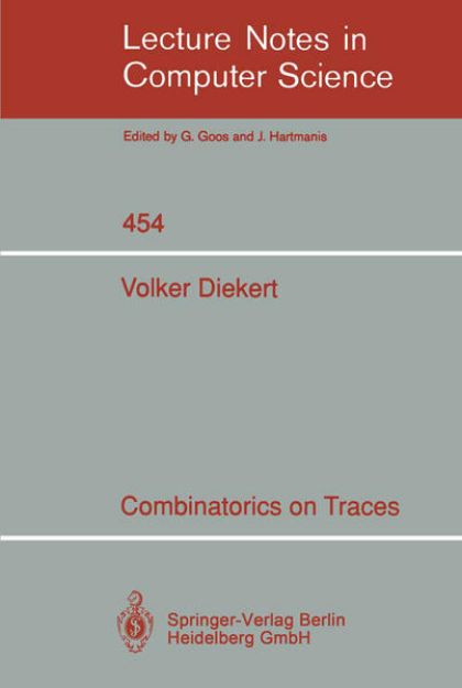 Bild von Combinatorics on Traces von Volker Diekert