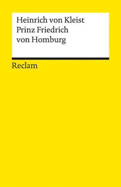 Bild von Prinz Friedrich von Homburg von Heinrich von Kleist