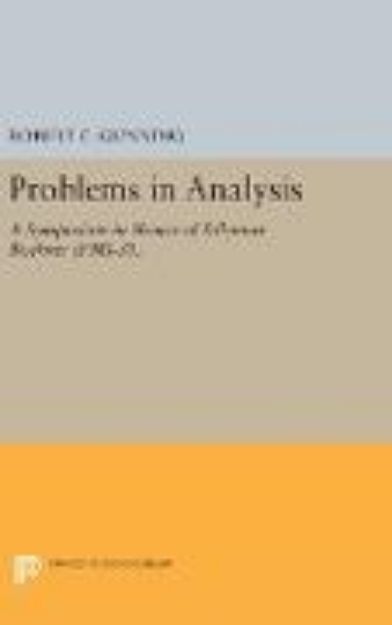 Bild von Problems in Analysis von Robert C. (Hrsg.) Gunning