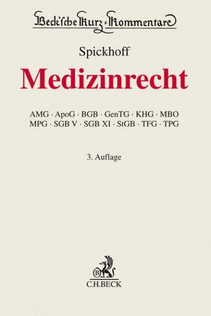 Bild zu Medizinrecht von Andreas (Hrsg.) Spickhoff