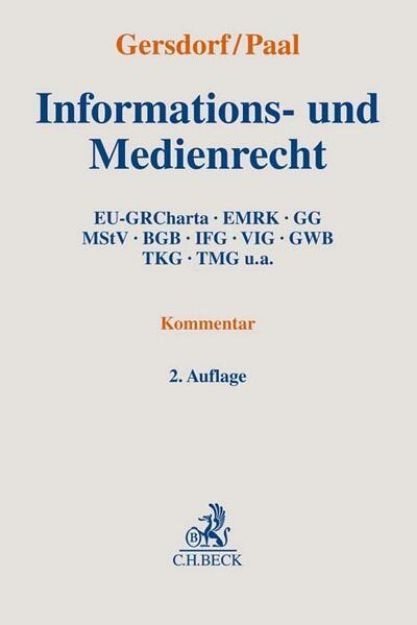 Bild von Informations- und Medienrecht von Hubertus (Hrsg.) Gersdorf