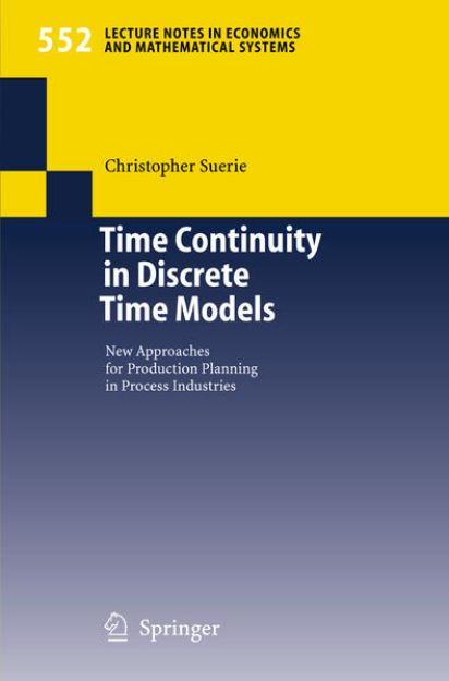 Bild von Time Continuity in Discrete Time Models von Christopher Suerie