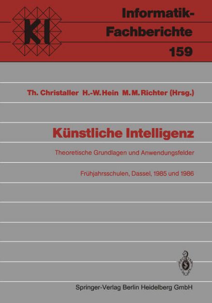 Bild von Künstliche Intelligenz von Thomas (Hrsg.) Christaller