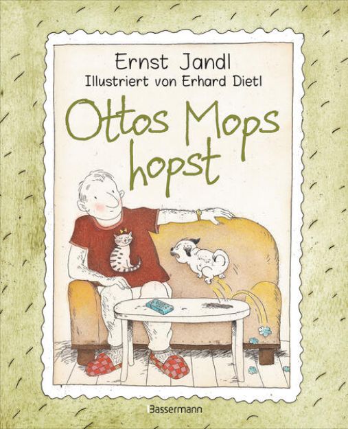 Bild von Ottos Mops hopst - Absurd komische Gedichte vom Meister des Sprachwitzes. Für Kinder ab 5 Jahren von Ernst Jandl