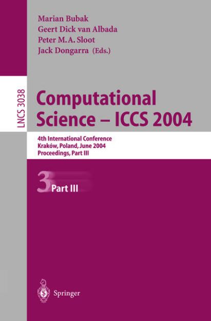 Bild von Computational Science - ICCS 2004 von Marian (Hrsg.) Bubak