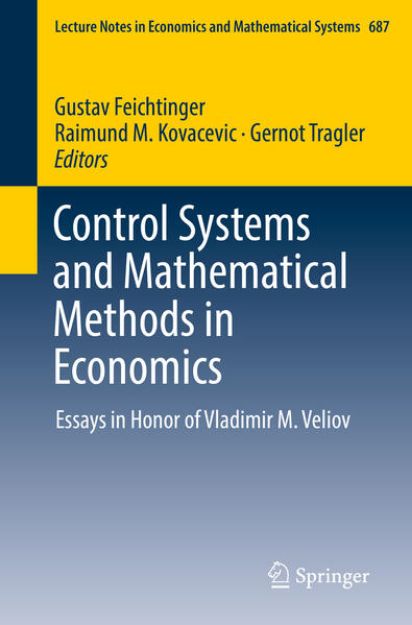 Bild von Control Systems and Mathematical Methods in Economics von Gustav (Hrsg.) Feichtinger