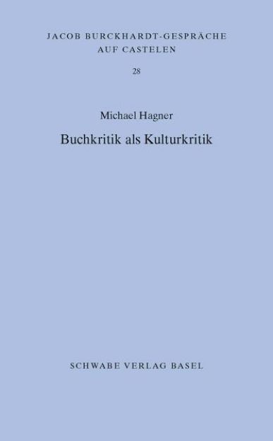 Bild von Buchkritik als Kulturkritik von Michael Hagner