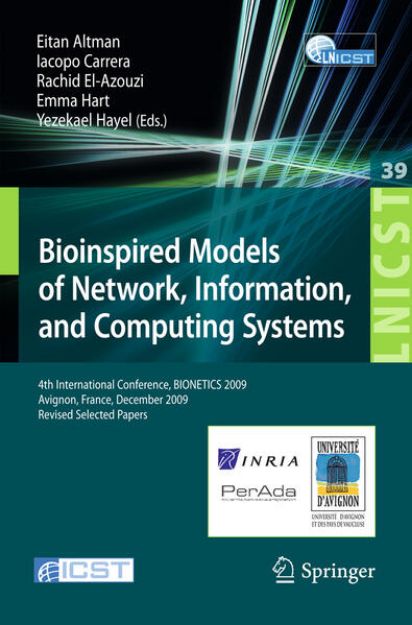 Bild von Bioinspired Models of Network, Information, and Computing Systems von Yezekael (Hrsg.) Hayel