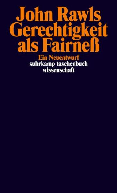 Bild von Gerechtigkeit als Fairness von John Rawls