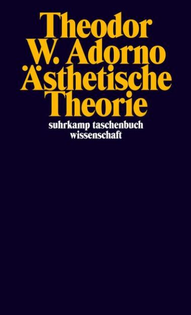 Bild von Ästhetische Theorie von Theodor W. Adorno