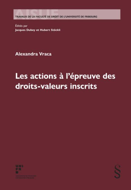 Bild von Les actions à l'épreuve des droits-valeurs inscrits von Alexandra Vraca