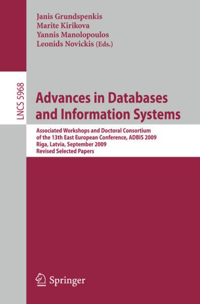 Bild von Advances in Databases and Information Systems von Janis (Hrsg.) Grundspenkis